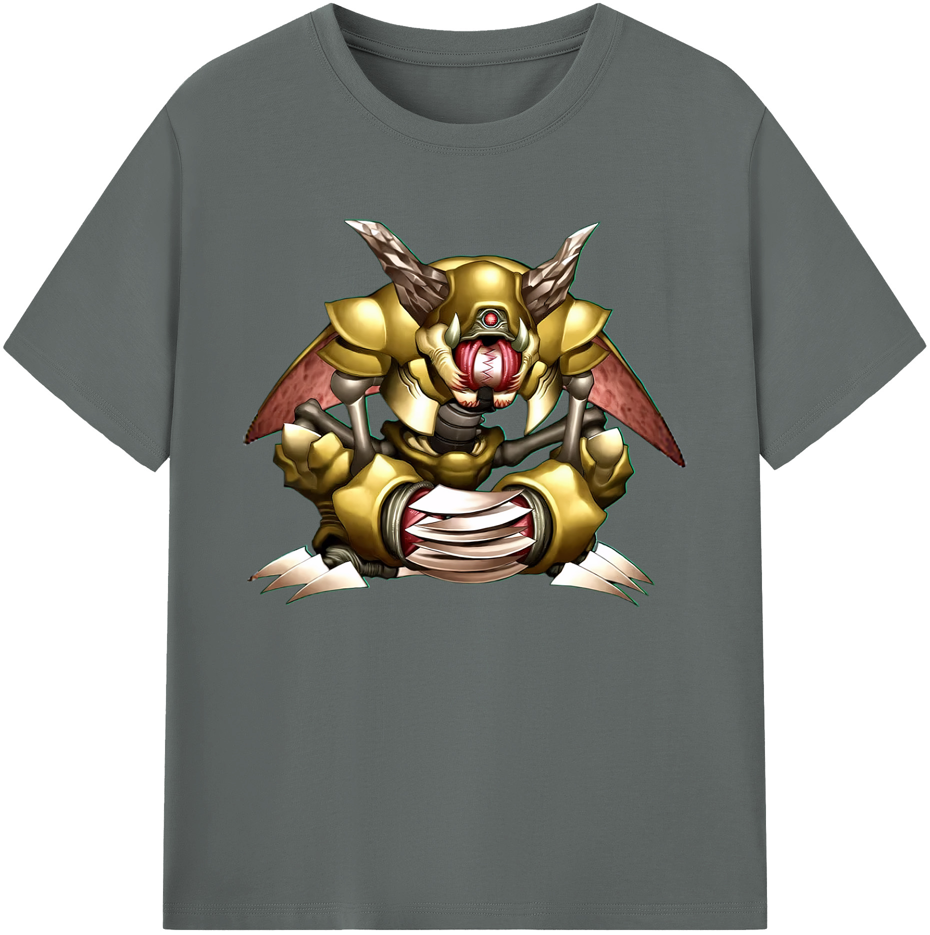 （画像用） 遊☆戯☆王 Yu-Gi-Oh! 綿100％ メンズ半袖Tシャツ｜肌触りやわらか＆通気性
